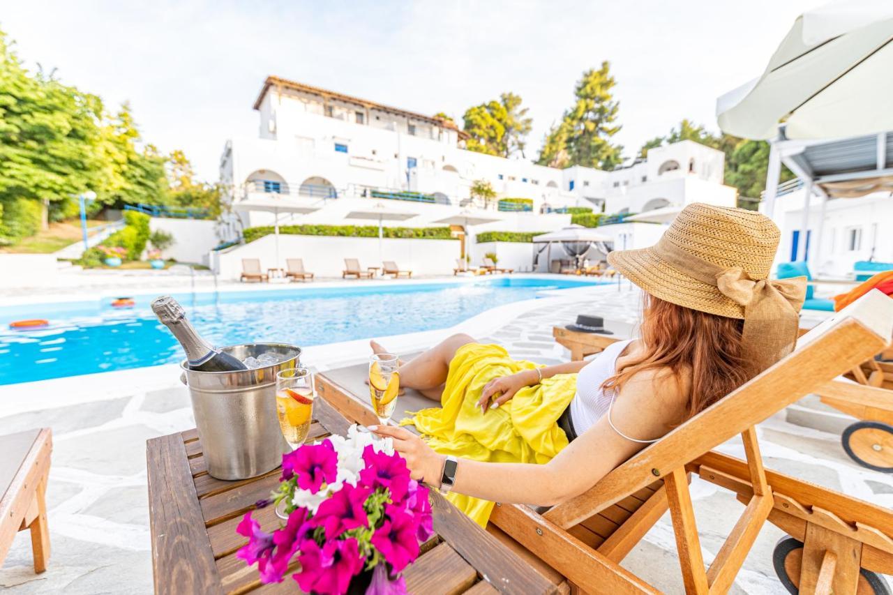 Theo Bungalows Boutique Hotel Kryopigi Exteriör bild