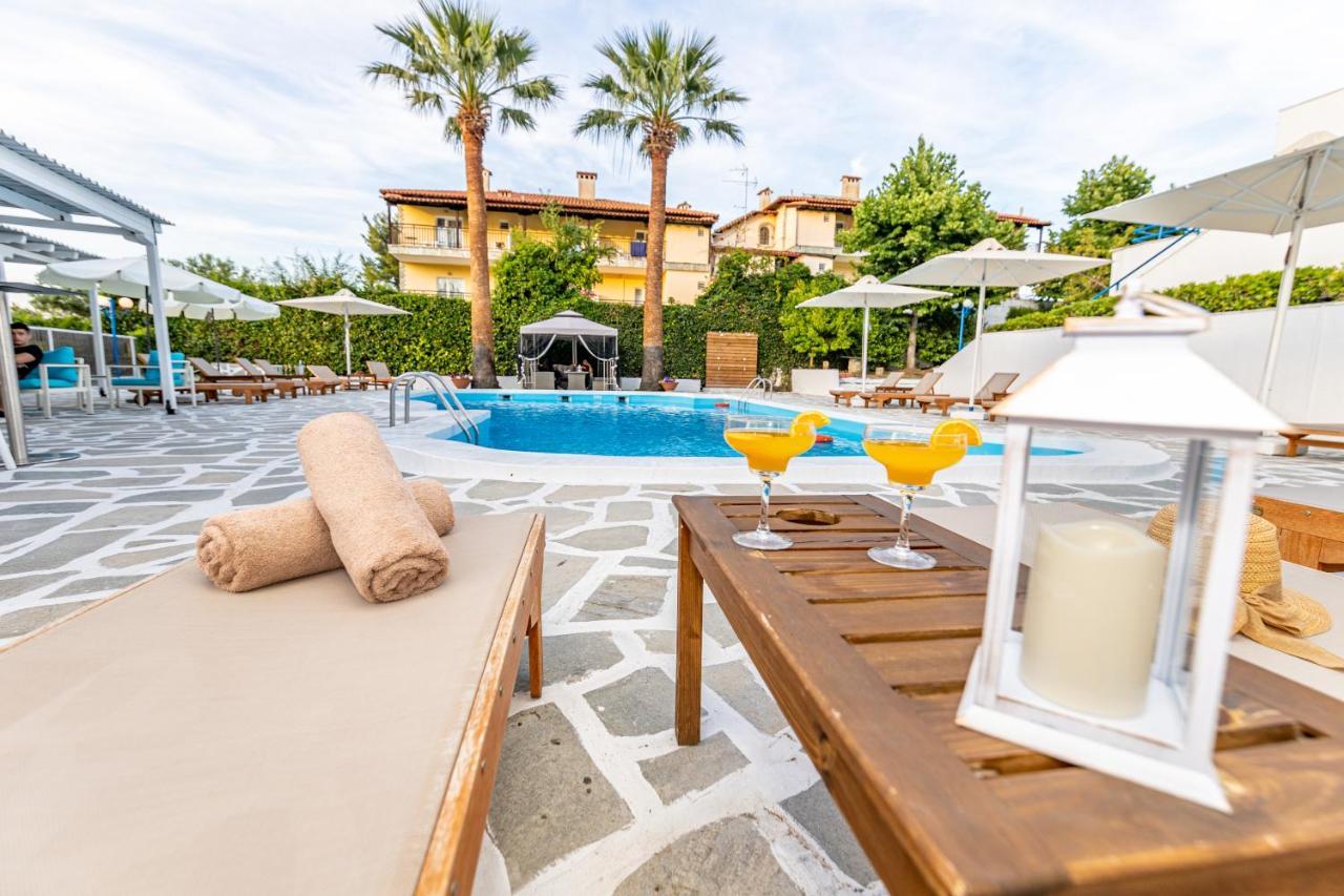 Theo Bungalows Boutique Hotel Kryopigi Exteriör bild