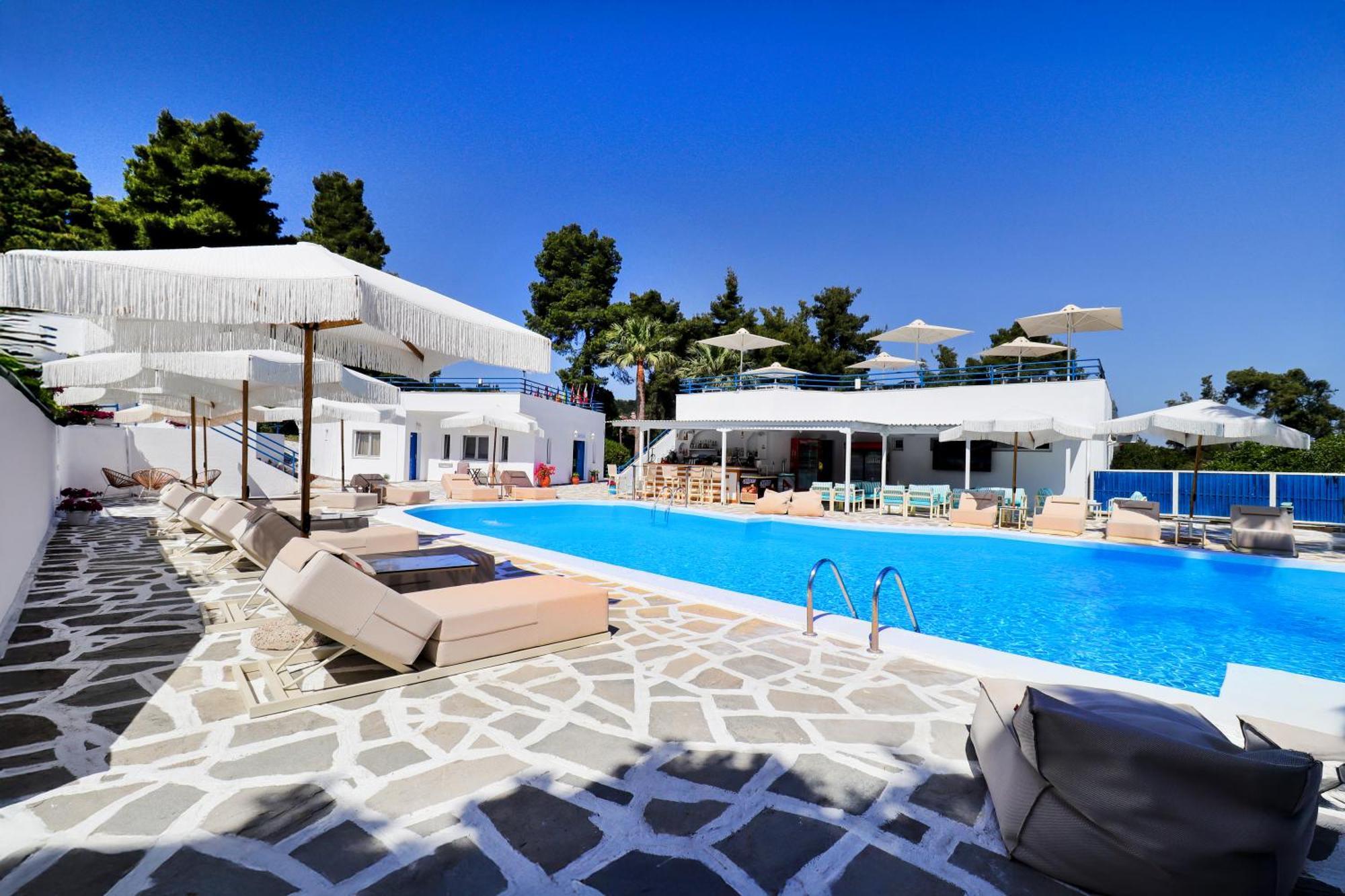 Theo Bungalows Boutique Hotel Kryopigi Exteriör bild