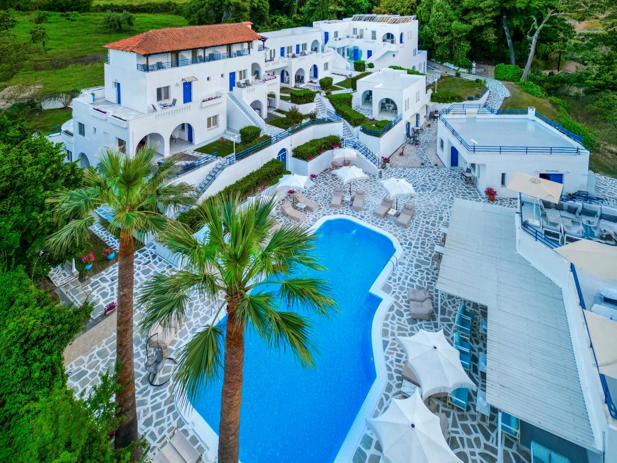 Theo Bungalows Boutique Hotel Kryopigi Exteriör bild