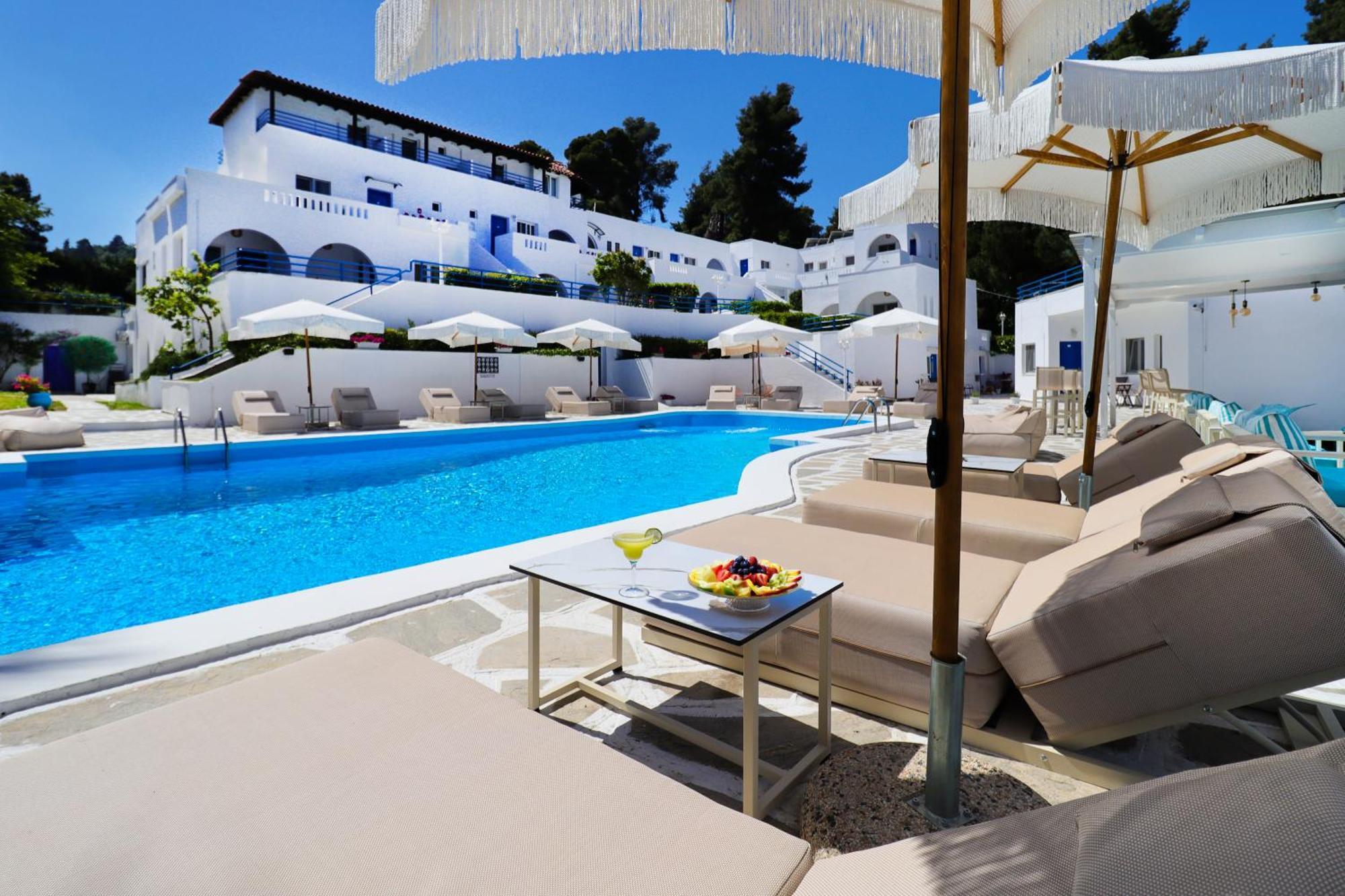 Theo Bungalows Boutique Hotel Kryopigi Exteriör bild